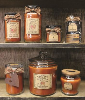 Honey Bourbon Scented Candles