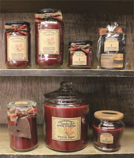 Harvest Spice Scented Candles
