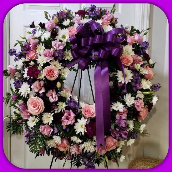Picture of Lavender Grace Wreath